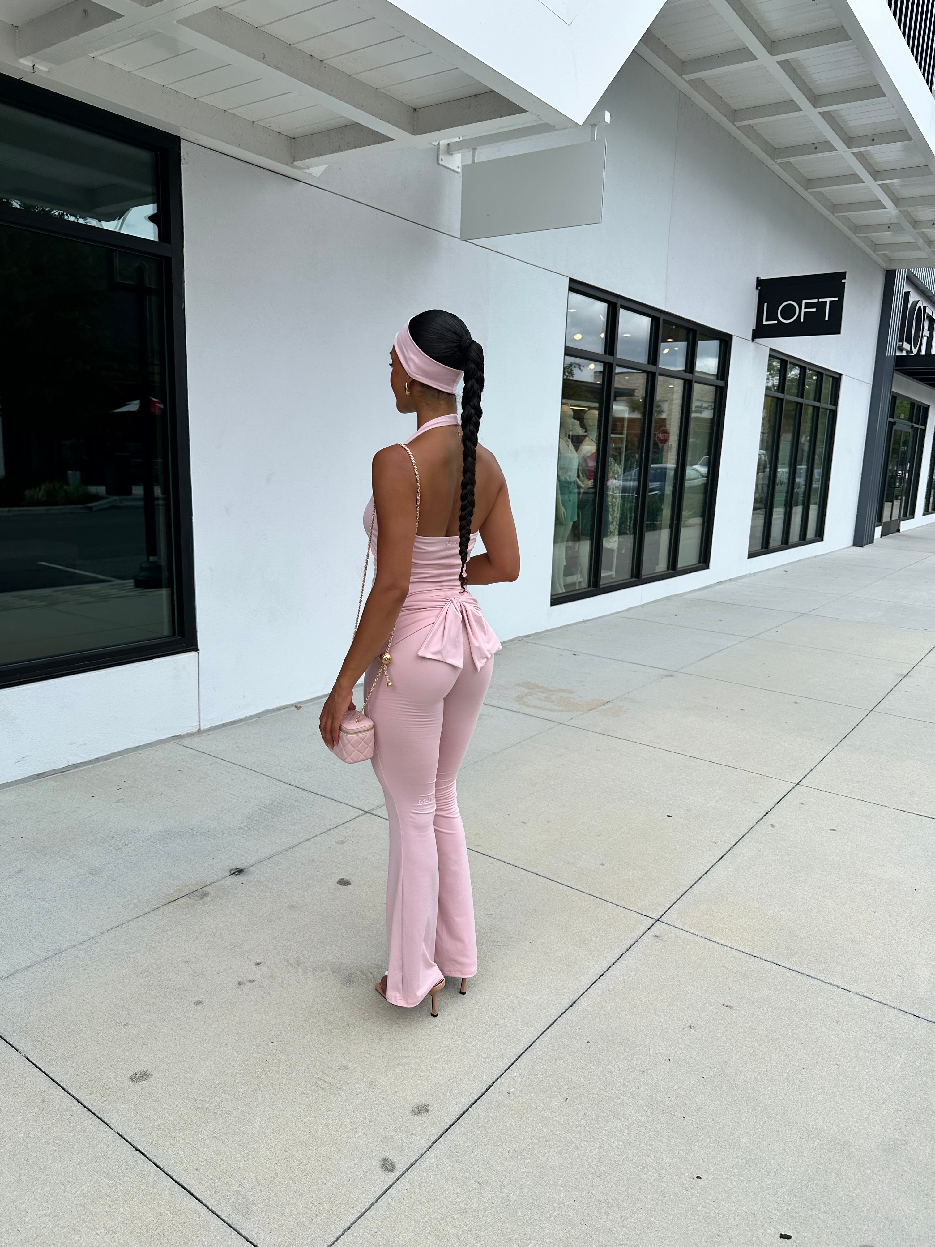 Pink Halter Top