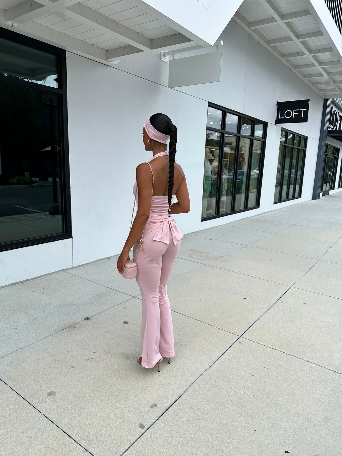 Pink Halter Top