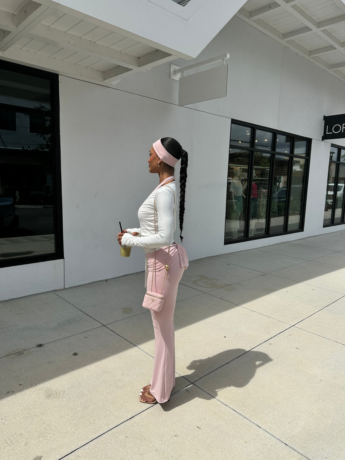 White Wrap Top